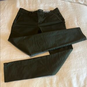 Scotch & Soda Olive Green Trousers